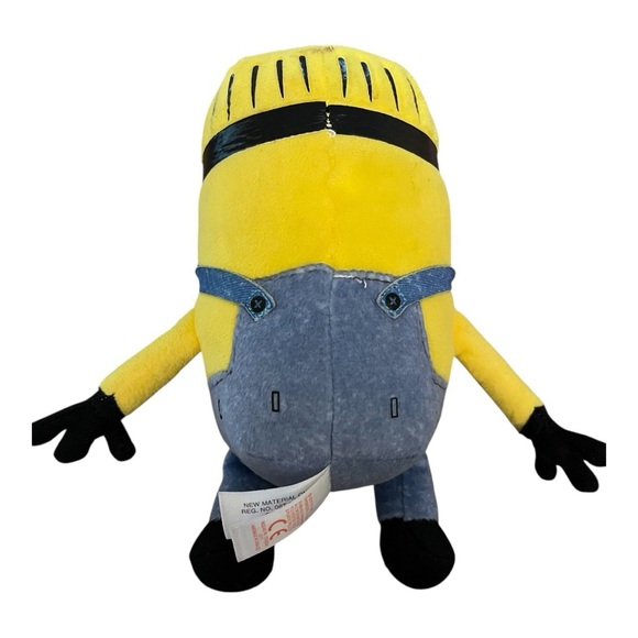 7” Ty Minion Plush with Blue and Yellow - Picture 2 of 3